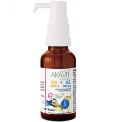 Vitadiet Akavit Witamina D3 4000 Iu +K2 100 Mcg
