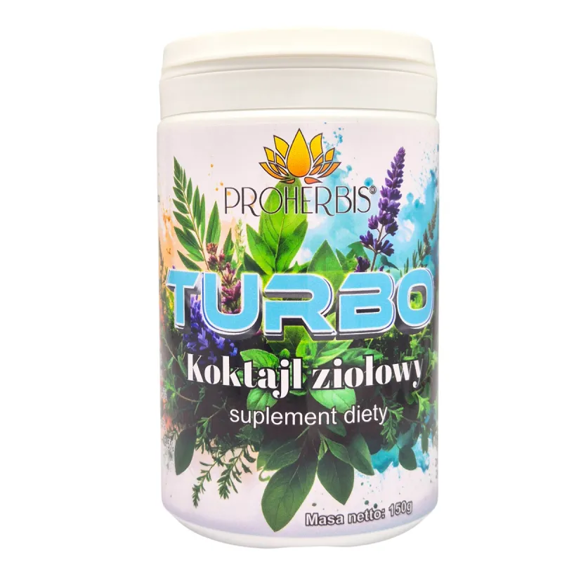 Proherbis Turbo Koktajl ziołowy 150 g Proherbis Turbo Koktajl ziołowy 150 g