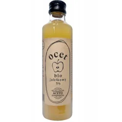 ACETO Ocet jabłkowy BIO 5% niefiltrowany 250 ml