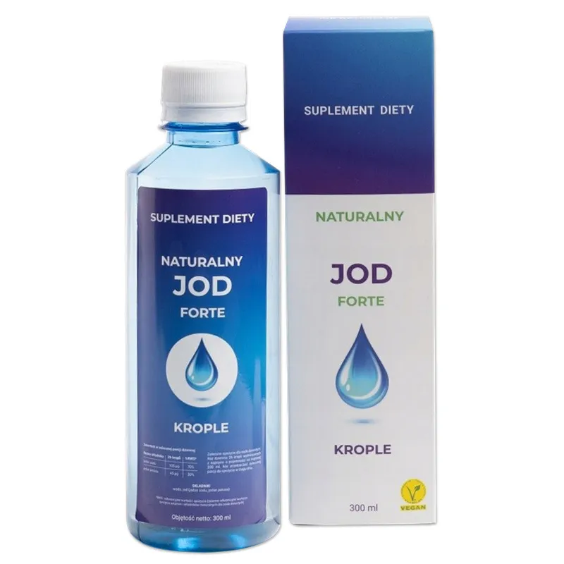Naturalny Jod FORTE 300 ML krople Naturalny Jod FORTE 300 ML krople