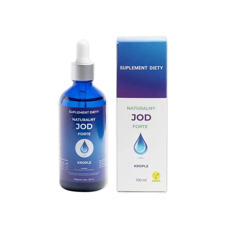 Naturalny Jod FORTE 100 ML krople Naturalny Jod FORTE 100 ML krople