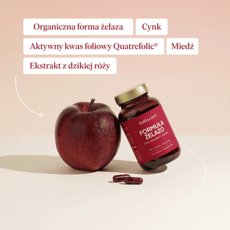 Natu Care Formuła Żelazo 60 k Natu Care Formuła Żelazo 60 k