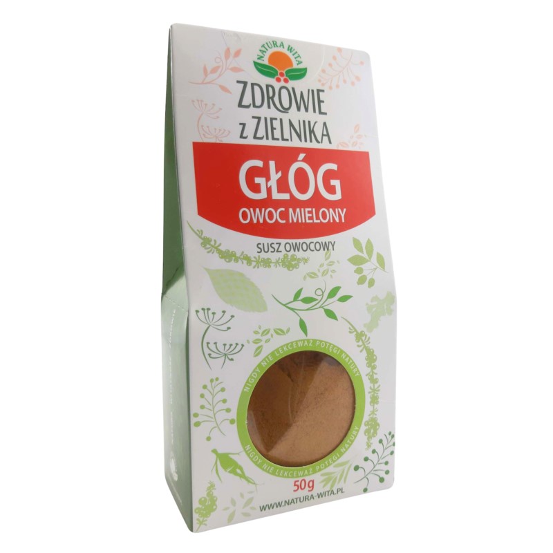 Natura Wita Głóg Owoc Mielony 50G Natura Wita Głóg Owoc Mielony 50G