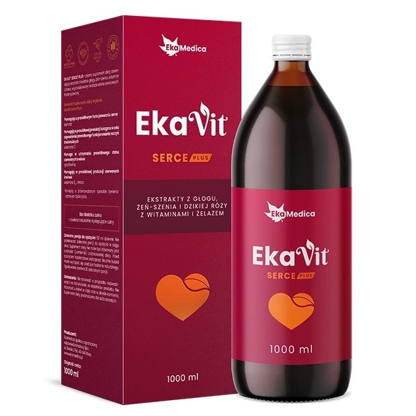 Ekamedica Ekavit Serce PLUS 1000 ml Ekamedica Ekavit Serce PLUS 1000 ml