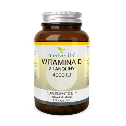 Medverita Witamina D z lanoliny 4000 IU 60 k