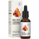 Aura Herbals Witamina D3  K2  Omega 3  30Ml