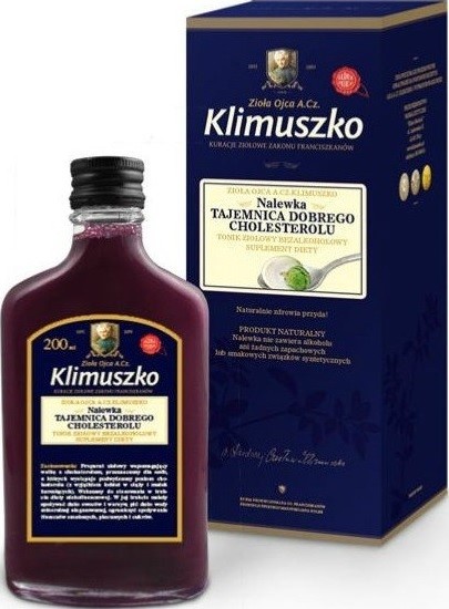 Klimuszko Prawidłwy Poziom Cholesterolu 200 ml Klimuszko Prawidłwy Poziom Cholesterolu 200 ml