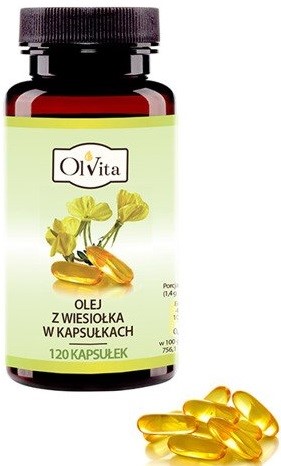 Olvita Olej Z Wiesiołka 120 Kaps. Olvita Olej Z Wiesiołka 120 Kaps.