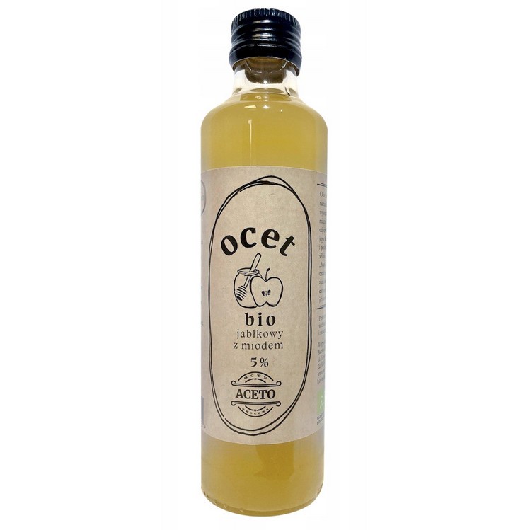 Aceto Ocet jabłkowy z miodem BIO 5% nierafinowany