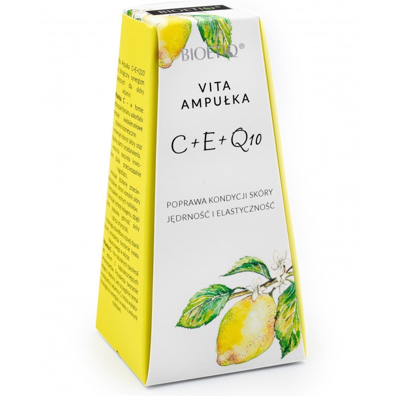 Bioetiq Vita Ampułka C E Q 10 20 Ml wygładza Bioetiq Vita Ampułka C E Q 10 20 Ml wygładza