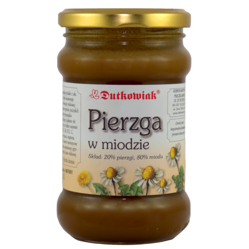 Dutkowiak Pierzga W Miodzie 400G Dutkowiak Pierzga W Miodzie 400G