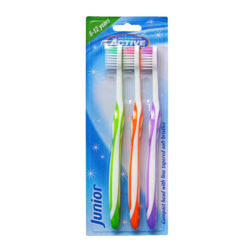 Beauty Formulas Szczoteczka Active Junior 8-12 lat Beauty Formulas Szczoteczka Active Junior 8-12 lat