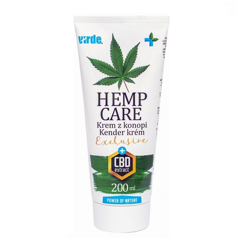 Virde Hemp Care Krem Z Konopi Exlusive CBD 200 ml Virde Hemp Care Krem Z Konopi Exlusive CBD 200 ml