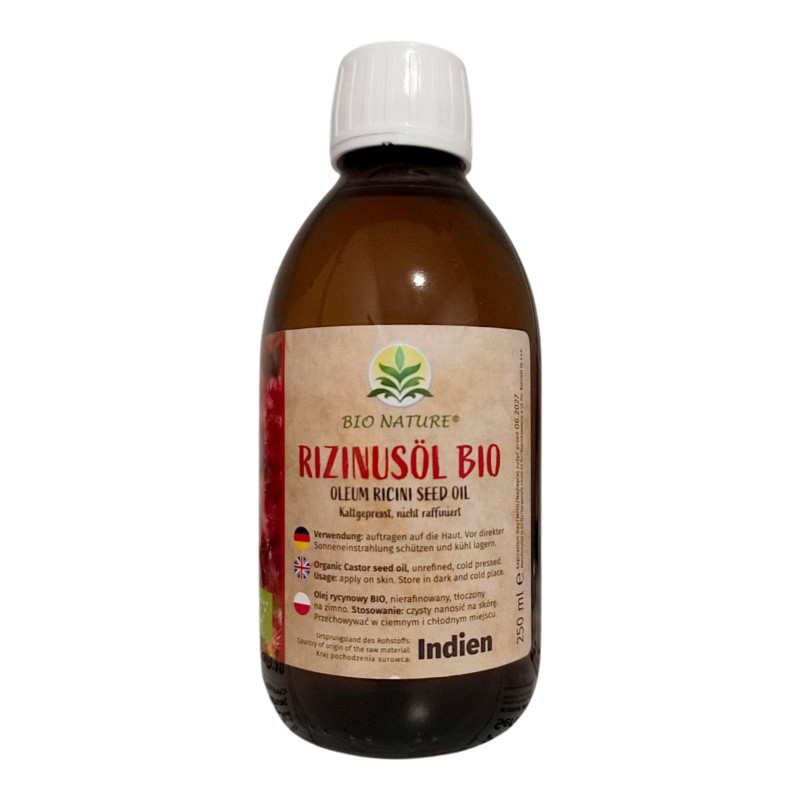 Olej Rycynowy BIO 250 ml Olej Rycynowy BIO 250 ml