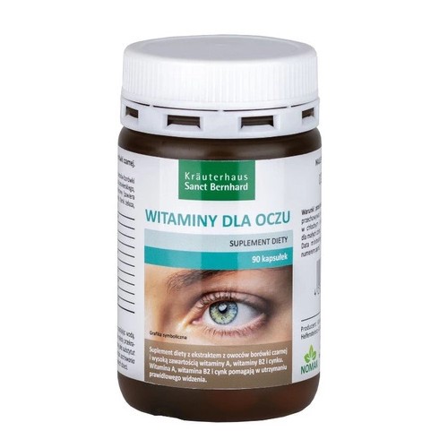 Witaminy dla oczu 90 k Witaminy dla oczu 90 k