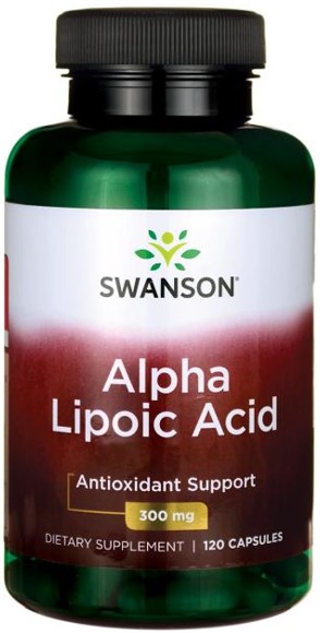 Swanson Ala Kwas Alfa Liponowy 300 Mg 120 K Swanson Ala Kwas Alfa Liponowy 300 Mg 120 K