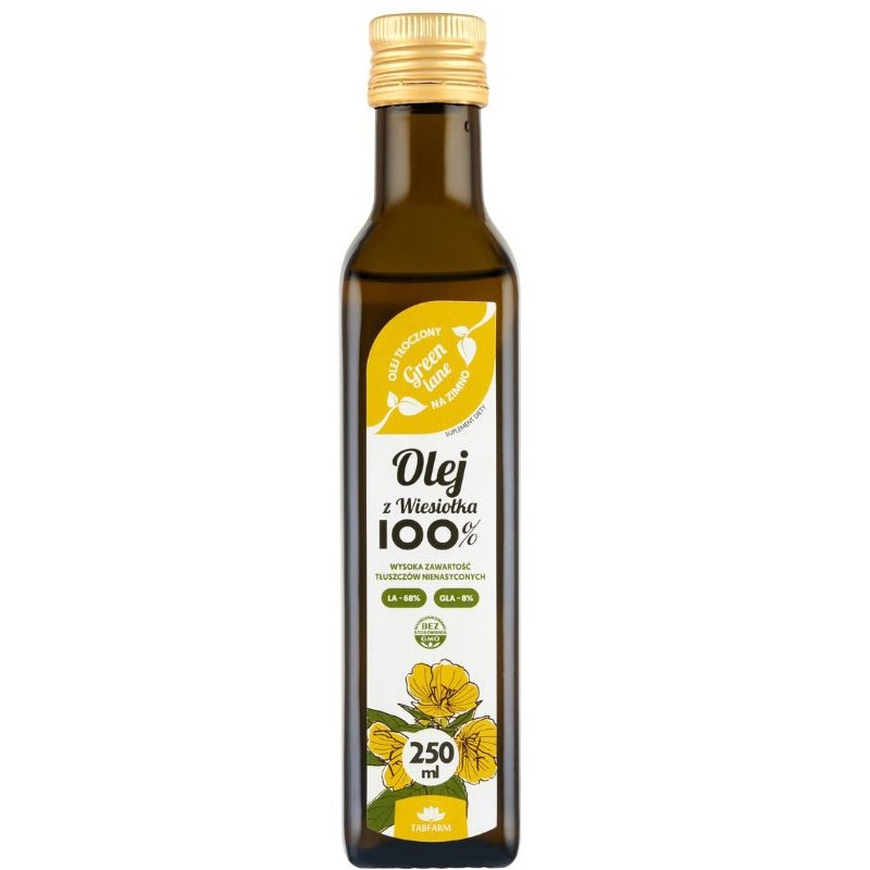 TABFARM Olej z Wiesiołka 100 % 250 Ml TABFARM Olej z Wiesiołka 100 % 250 Ml