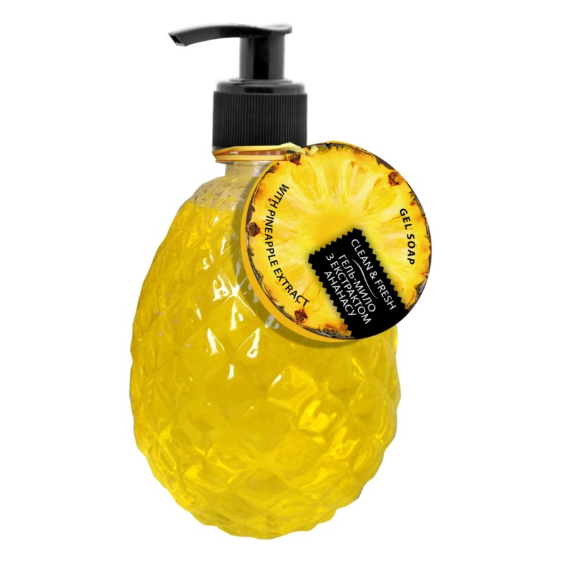 Mydło żelowe z ekstraktem z Ananasa 500 ml Mydło żelowe z ekstraktem z Ananasa 500 ml