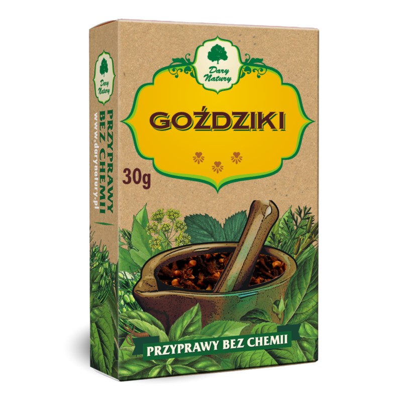 Dary Natury Goździki 30G Przyśpieszają Metabolizm Dary Natury Goździki 30G Przyśpieszają Metabolizm