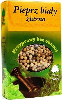 Dary Natury Pieprz Biały Ziarno 30G Dary Natury Pieprz Biały Ziarno 30G