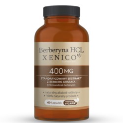 Xenicopharma Berberyna HCL Xenico 400 mg 60 k Xenicopharma Berberyna HCL Xenico 400 mg 60 k