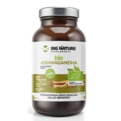 Big Nature bio Ashwagandha 90 t.