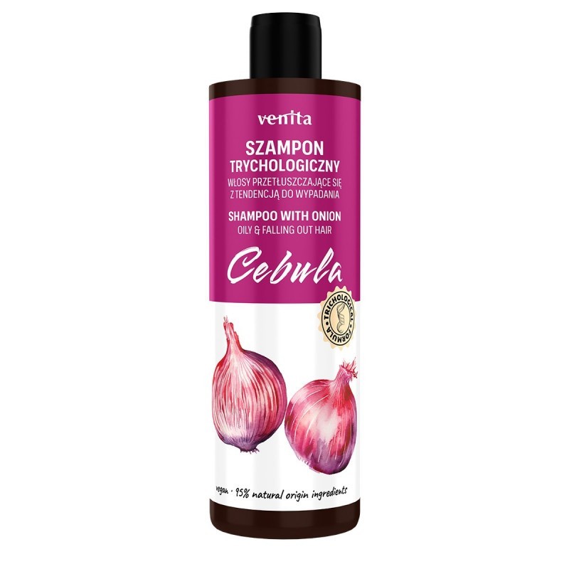 Venita Szampon Trychologiczny CEBULA 300 ml Venita Szampon Trychologiczny CEBULA 300 ml