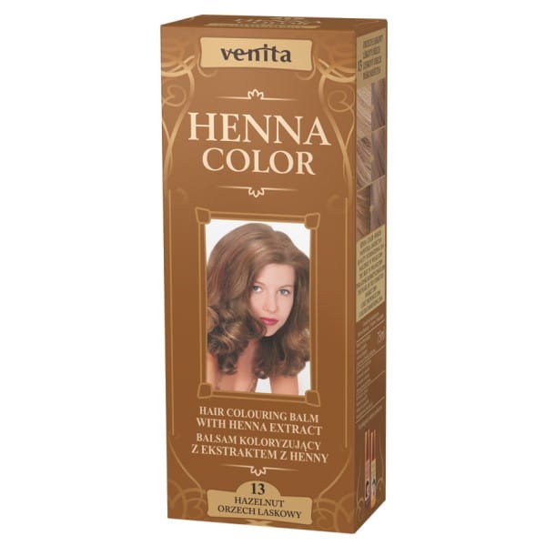 Venita Henna Color Balsam Nr 13 Hazelnut 75 ml Venita Henna Color Balsam Nr 13 Hazelnut 75 ml