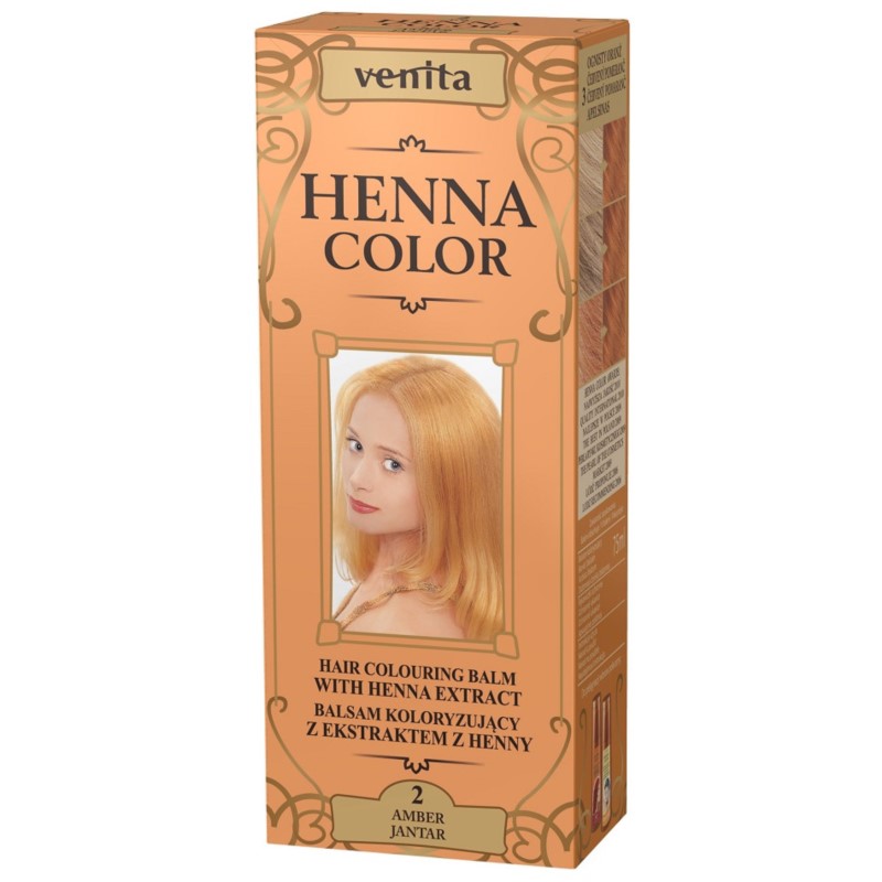 Venita Henna Color Balsam Nr 2 Jantar Venita Henna Color Balsam Nr 2 Jantar