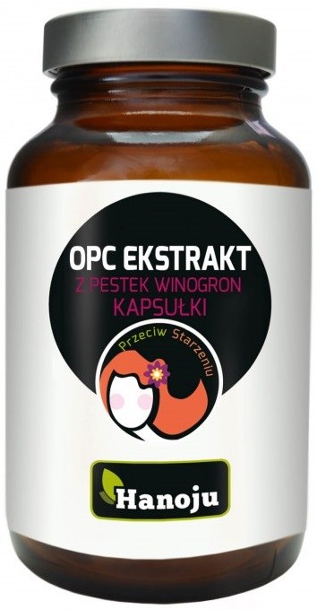 Hanoju Opc Ekstrakt Z Winogron 400 mg 90 K Hanoju Opc Ekstrakt Z Winogron 400 mg 90 K