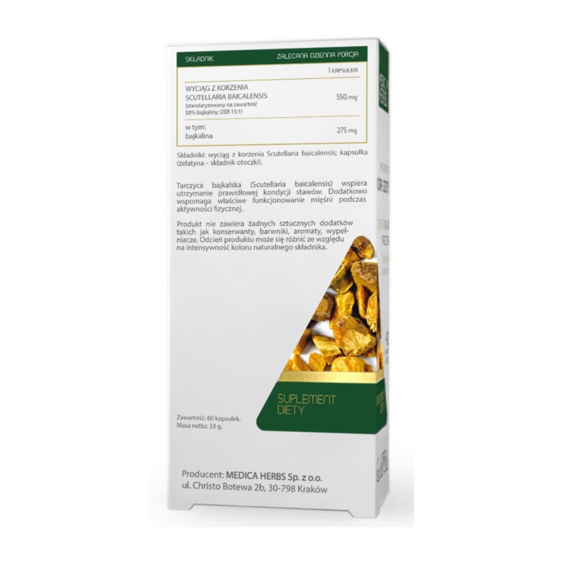 Medica Herbs Tarczyca Bajkalska forte 60 k