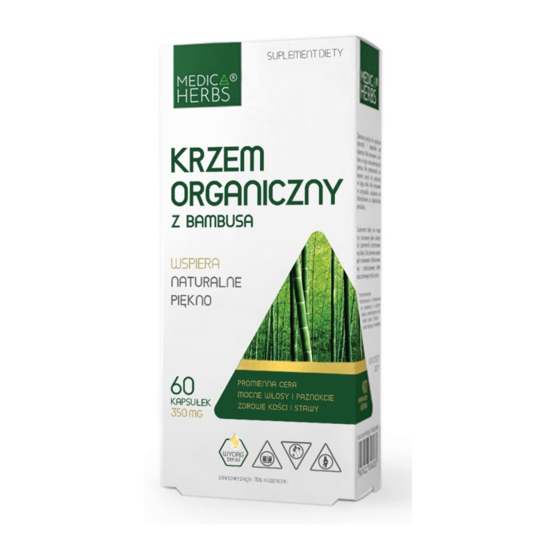 Medica Herbs Krzem Organiczny 60 k Medica Herbs Krzem Organiczny 60 k