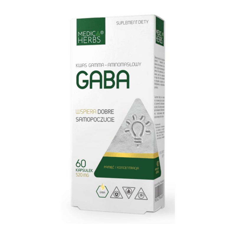 Medica Herbs GABA 60 k Medica Herbs GABA 60 k