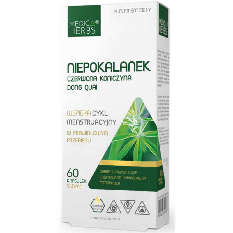 Medica Herbs Niepokalanek Czerwona koniczyna Medica Herbs Niepokalanek Czerwona koniczyna