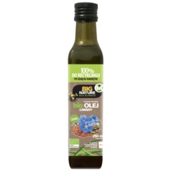 Big Nature Olej Lniany 250 ml bio Big Nature Olej Lniany 250 ml bio