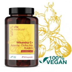 Vita medicus Witamina C+ Acerola Dzika róża Rokitn