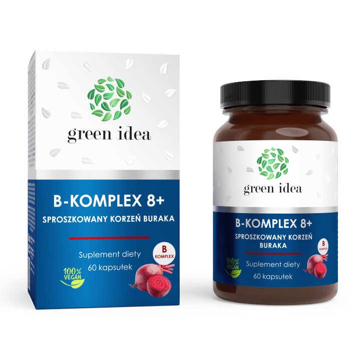 Green Idea B - Komplex 8+ sproszkowany burak 60 k