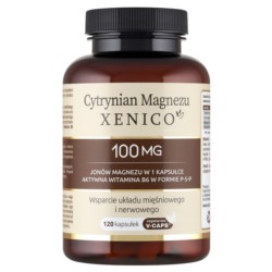 Cytrynian Magnezu Xenico® 120 kaps. Vaps®