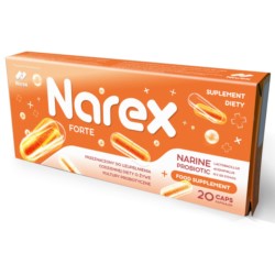Narex Forte 180 mg 20 kaps.