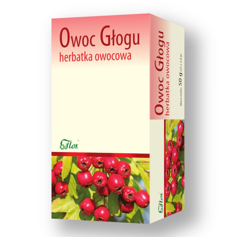 Flos Owoc Głogu 25X2G Flos Owoc Głogu 25X2G
