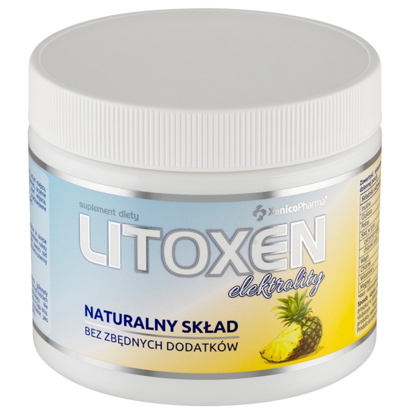 Litoxen elektrolity (ANANAS) 30 porcji 235,5 g Litoxen elektrolity (ANANAS) 30 porcji 235,5 g