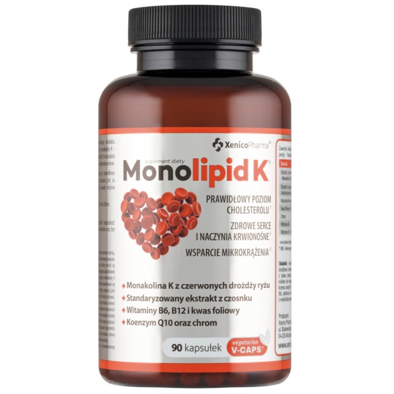 Monolipid K, 90 kaps. Vcaps® Monolipid K, 90 kaps. Vcaps®