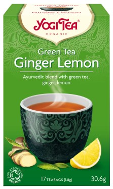 Yogi Tea Herbata Green Tea Ginger Lemon Bio17X1,8G Yogi Tea Herbata Green Tea Ginger Lemon Bio17X1,8G