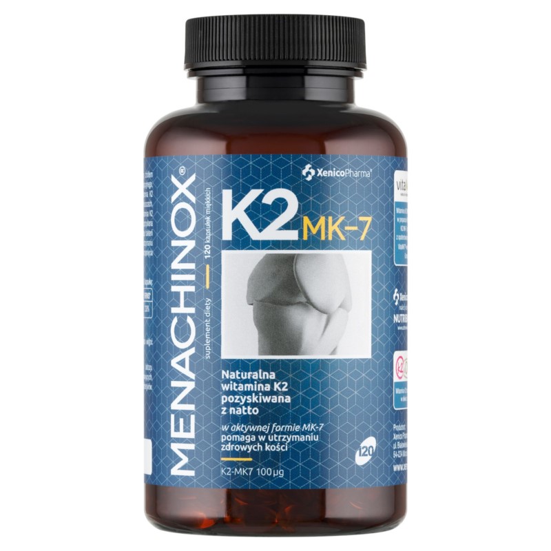 Menachinox®K2 120 kaps. Menachinox®K2 120 kaps.