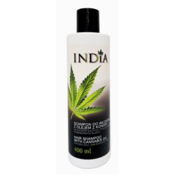 India Szampon Do Włosów Z Olejem Z Konopi 400Ml India Szampon Do Włosów Z Olejem Z Konopi 400Ml