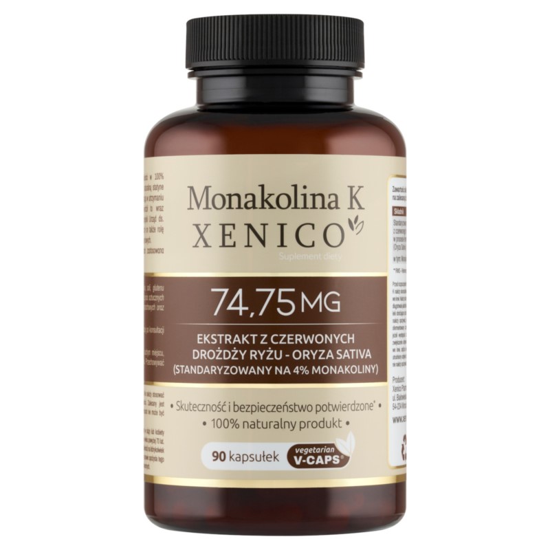 Xenico Monakolina K 90 Kaps Xenico Monakolina K 90 Kaps