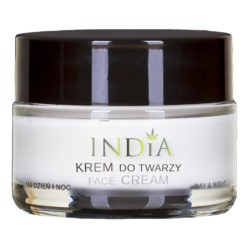 India Krem Do Twarzy Z Olejem Z Konopi dzień noc