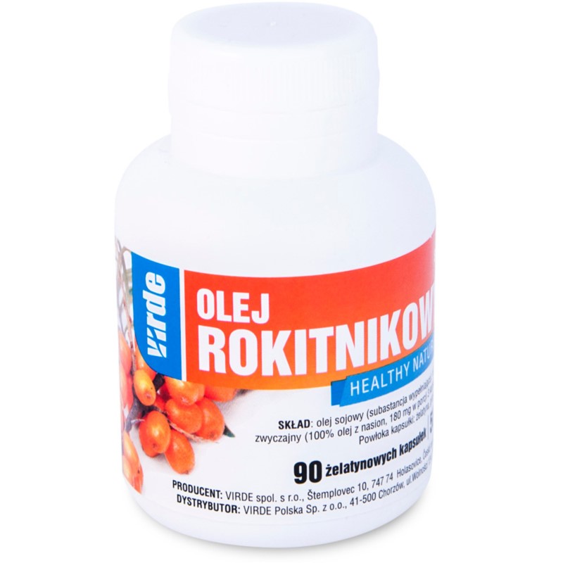 Virde Olej Rokitnikowy 90 K Odporność Virde Olej Rokitnikowy 90 K Odporność
