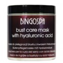 Bingospa Maska do pielęgnacji biustu z kw. hialur.