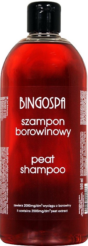Bingospa Szampon Borowinowy Nadaje Blask Włosom